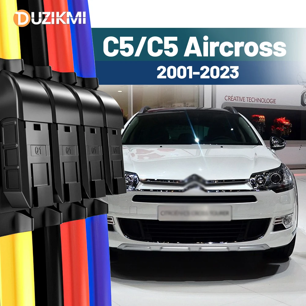 For Citroen C5 C5 Aircross 2001-2023 2018 2019 2020 2021 2022 2023 2024 2pcs Front Windshield Windscreen Wiper Blades Red Blue
For Citroen C5 C5 Aircross 2001-2023 2018 2019 2020 2021 2022 2023 2024 2pcs Front Windshield Windscreen Wiper Blades Red Blue