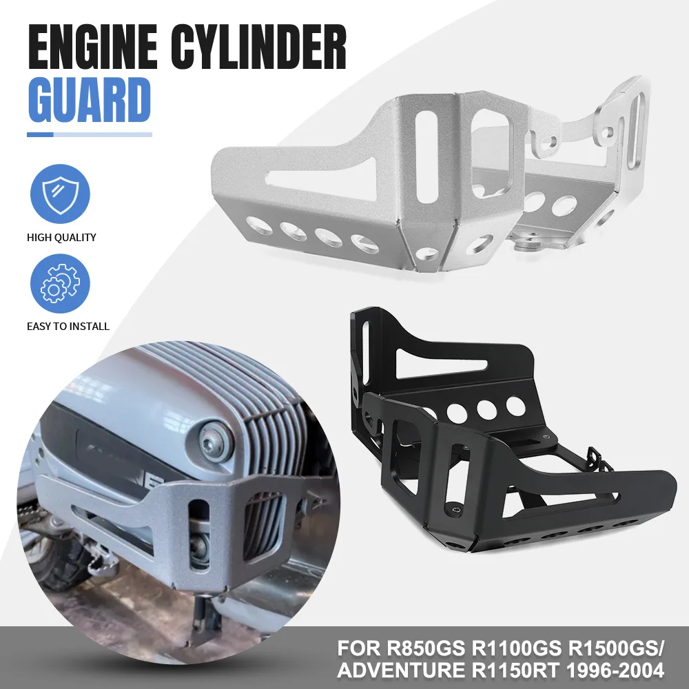 For BMW R850GS R1100GS R1500GS/Adventure R1150RT 1996-2004 Engine Cylinder Guard Motorcycle Cylinder Head Guard Engine Cover
For BMW R850GS R1100GS R1500GS/Adventure R1150RT 1996-2004 Engine Cylinder Guard Motorcycle Cylinder Head Guard Engine Cover