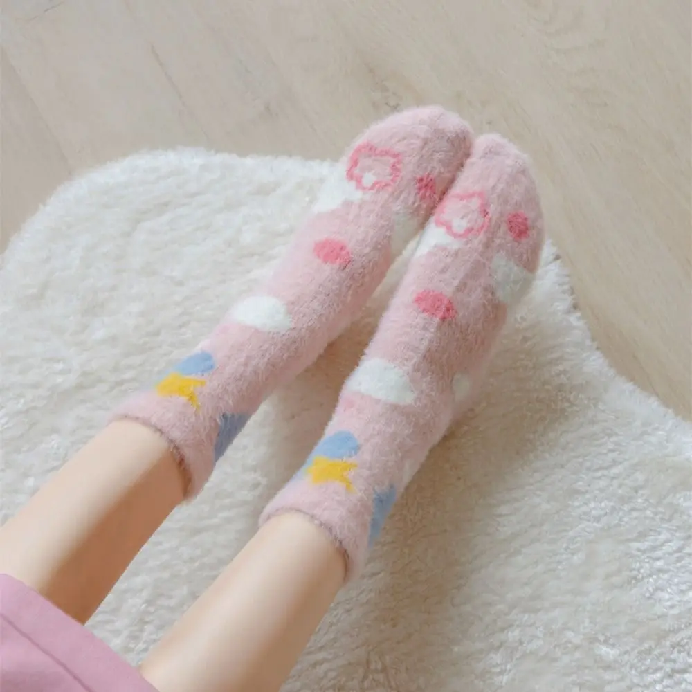5Pairs Ins Cartoon Mink Fur Socks Sweet Pile Up Sleeping Socks Women Soft Funny Thicken Warm Socks Women
5Pairs Ins Cartoon Mink Fur Socks Sweet Pile Up Sleeping Socks Women Soft Funny Thicken Warm Socks Women