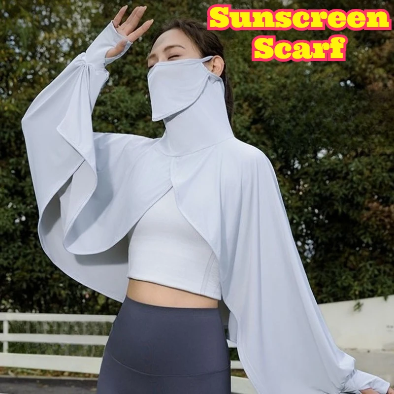 Ice Silk Sun Protection Shawl Plus Size Summer Breathable Loose UV Resistant Cape Sun Shade Coat Driving Outdoor Casual Wear New
Ice Silk Sun Protection Shawl Plus Size Summer Breathable Loose UV Resistant Cape Sun Shade Coat Driving Outdoor Casual Wear New