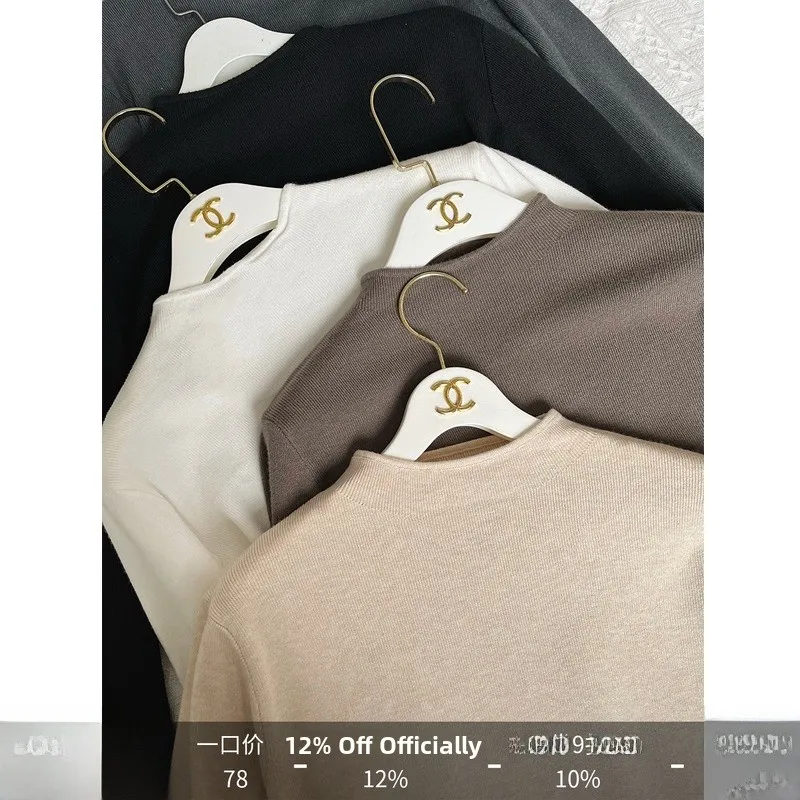 OONA ort Ne Saver Женская трикотажная основа irt Long Sve f Высокий воротник Весна Осень Внутренняя одежда Корейский Sle Прямой крой
OONA ort Ne Saver Женская трикотажная основа irt Long Sve f Высокий воротник Весна Осень Внутренняя одежда Корейский Sle Прямой крой