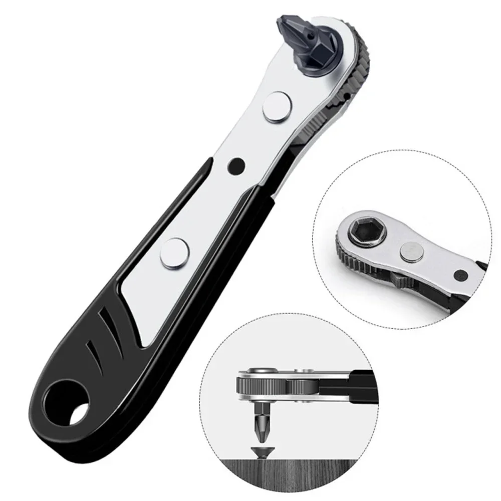 Mini Bit Ratchet Wrench Bit Nozzle Handle Screwdriver Hexagon Torx Bit Nozzle Socket Wrench Screwdriver Tools Auto Repair Tools
Mini Bit Ratchet Wrench Bit Nozzle Handle Screwdriver Hexagon Torx Bit Nozzle Socket Wrench Screwdriver Tools Auto Repair Tools