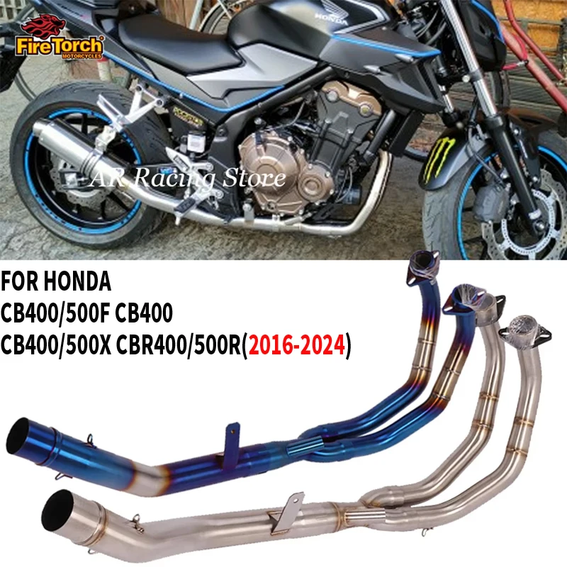Slip On For Honda CBR500R CB500X CB500F CBR400R CB400X CB400F CB400 Motorcycle Exhaust Modified Front Link Pipe Escape Moto
Slip On For Honda CBR500R CB500X CB500F CBR400R CB400X CB400F CB400 Motorcycle Exhaust Modified Front Link Pipe Escape Moto