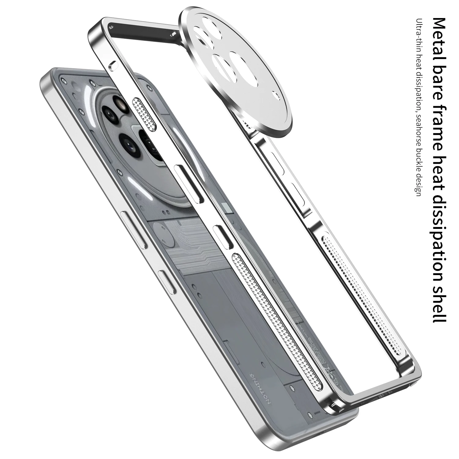 Luxury Bumper Case For Nothing Phone 3a Pro Metal Aluminum Frame For Nothing Phone 3a Luxury Shockproof Phone Accessories
Luxury Bumper Case For Nothing Phone 3a Pro Metal Aluminum Frame For Nothing Phone 3a Luxury Shockproof Phone Accessories