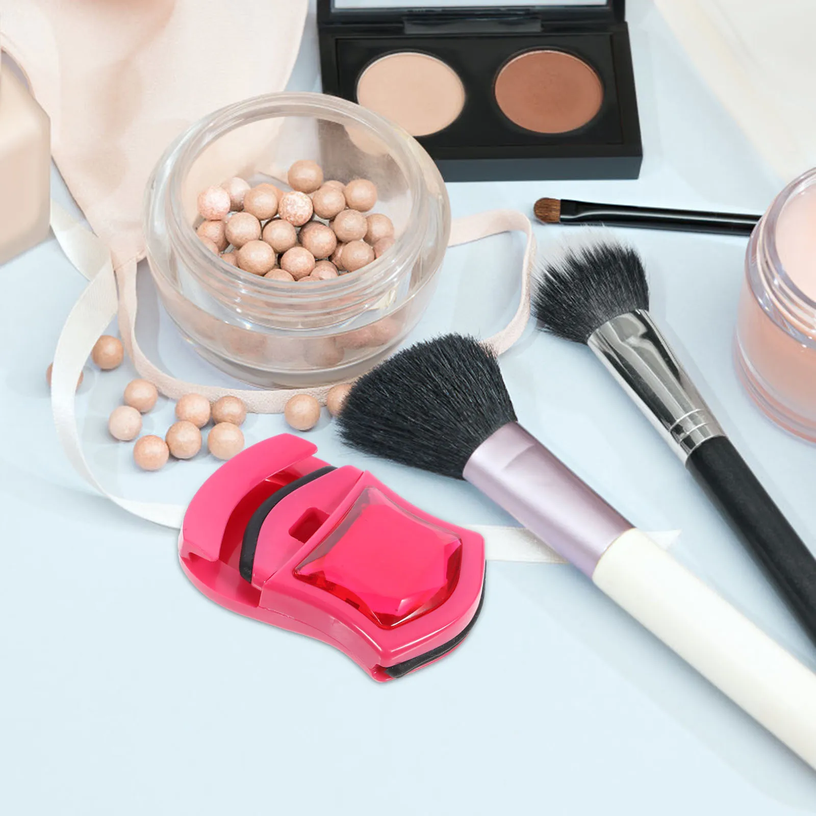 Eyelash Curler Tools Lash Curling Clips for Girl with Stylish Rose Color Eyelash Makeup Tool Silicone Clamps Curls
Eyelash Curler Tools Lash Curling Clips for Girl with Stylish Rose Color Eyelash Makeup Tool Silicone Clamps Curls
