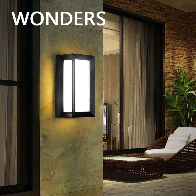 Modern Outdoor Waterproof Sconce Exterior Lighting Villa Courtyard Decor Porch Garden Light Indoor Interior Led Wall Lamp Light
Modern Outdoor Waterproof Sconce Exterior Lighting Villa Courtyard Decor Porch Garden Light Indoor Interior Led Wall Lamp Light