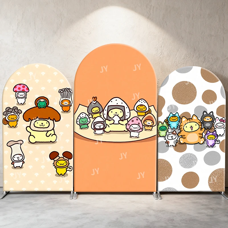 Sanrio Characters Arch Backdrop Cover Mushroom Theme Cute Costumes Cute Cartoon Birthday & Baby Shower Photo Booth Decor
Sanrio Characters Arch Backdrop Cover Mushroom Theme Cute Costumes Cute Cartoon Birthday & Baby Shower Photo Booth Decor