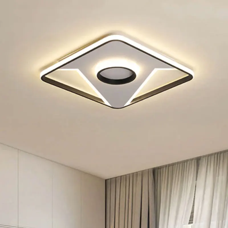 New Modern LED Ceiling Lights Lamp For Living Dining Room Bedroom Kitchen Surface Mount Study Indoor Lighting Square Fixture
New Modern LED Ceiling Lights Lamp For Living Dining Room Bedroom Kitchen Surface Mount Study Indoor Lighting Square Fixture