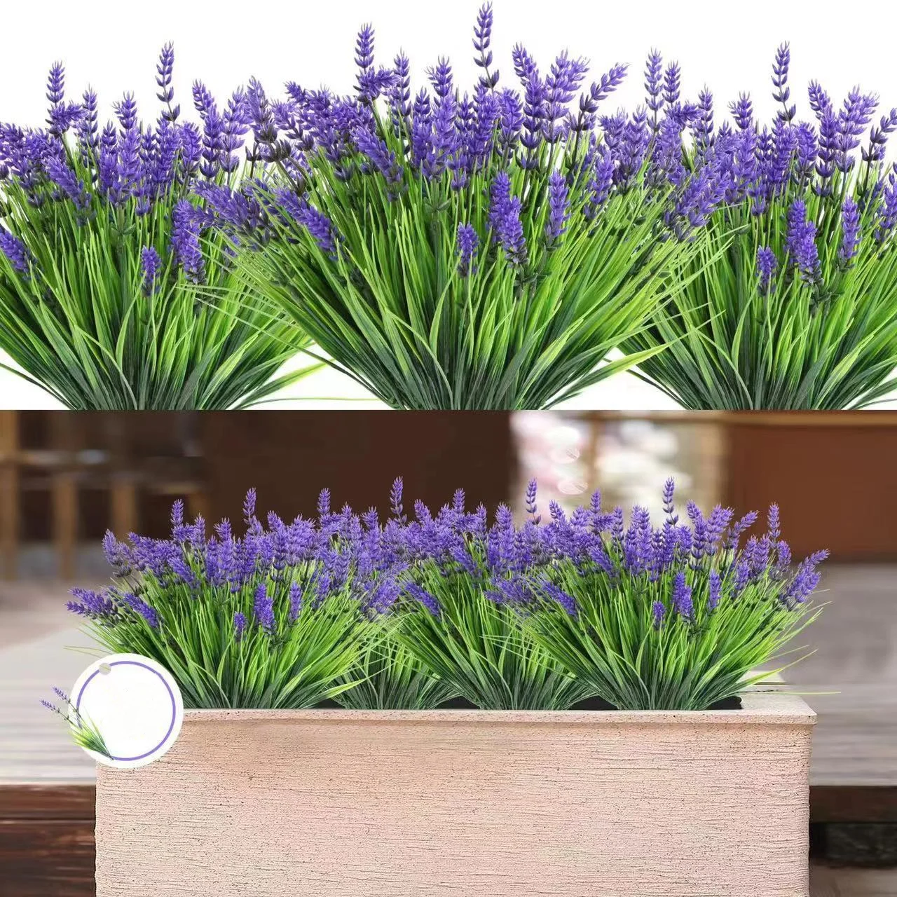 Artificial plant Lavender ultraviolet proof Christmas Wedding Home Outdoor garden courtyard bonsai wall diy box Festival Hotsale
Artificial plant Lavender ultraviolet proof Christmas Wedding Home Outdoor garden courtyard bonsai wall diy box Festival Hotsale