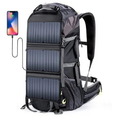 OEM Shenzhen Factory External Frame Solar Hiking Backpack 68L with 20W Solar Panels Charger
OEM Shenzhen Factory External Frame Solar Hiking Backpack 68L with 20W Solar Panels Charger