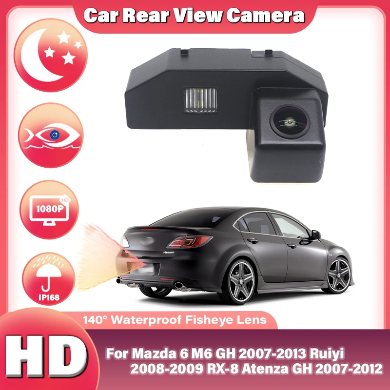 140° Car Rear View Reverse Night Vision Waterproof Camera For Mazda 6 M6 GH 2007-2013 6 Ruiyi 2008-2009 RX-8 Atenza GH 2007-2012
140° Car Rear View Reverse Night Vision Waterproof Camera For Mazda 6 M6 GH 2007-2013 6 Ruiyi 2008-2009 RX-8 Atenza GH 2007-2012
