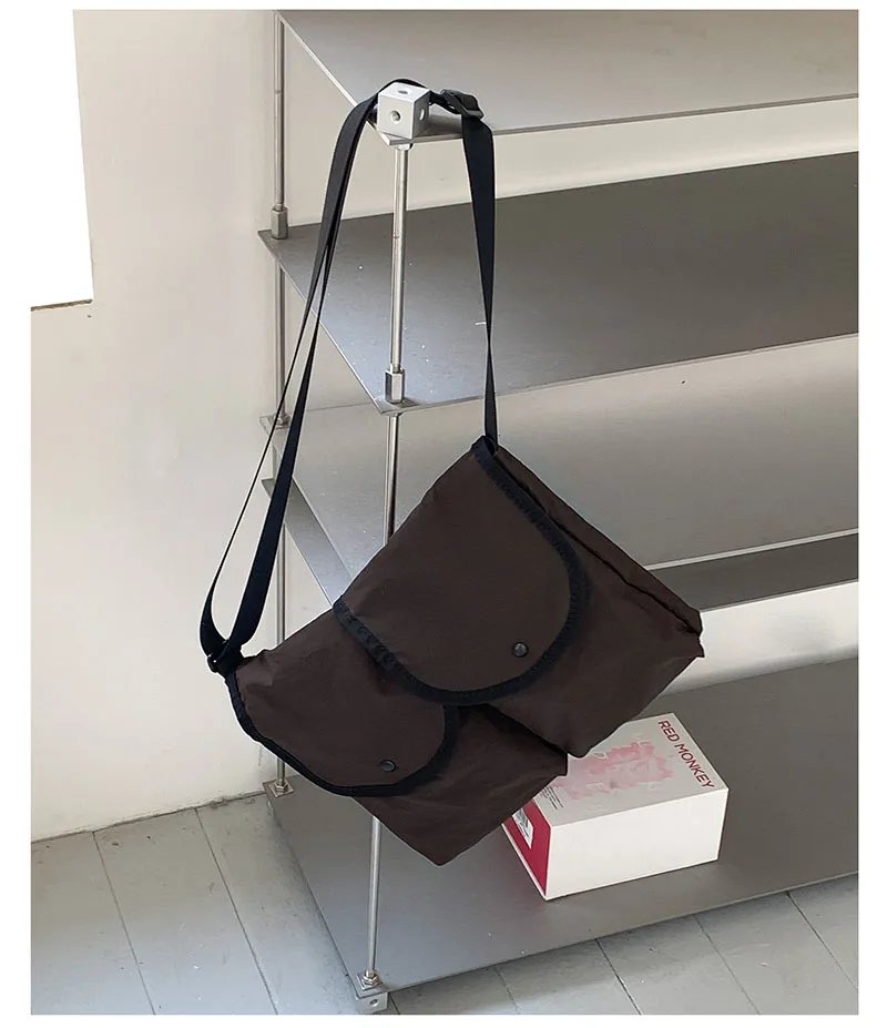 All-match Messenger Bag New High Capacity Women's Crossbody Bag New Fashion Women's Bag Leisure Nylon Shoulder Bag Bolsos Mujer
All-match Messenger Bag New High Capacity Women's Crossbody Bag New Fashion Women's Bag Leisure Nylon Shoulder Bag Bolsos Mujer