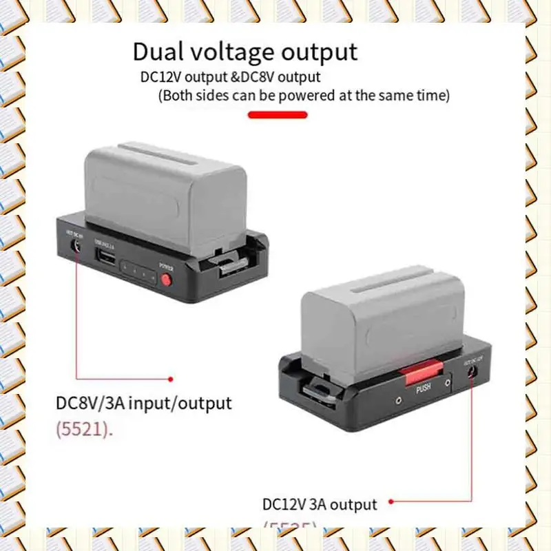 A14M NP-F Зарядное устройство Металлическая пластина адаптера аккумулятора USB DC12V DC8V DC Выходы 1/4 дюйма для NP-F970/F950/F930/F770F750/F570 Durabl
A14M NP-F Зарядное устройство Металлическая пластина адаптера аккумулятора USB DC12V DC8V DC Выходы 1/4 дюйма для NP-F970/F950/F930/F770F750/F570 Durabl