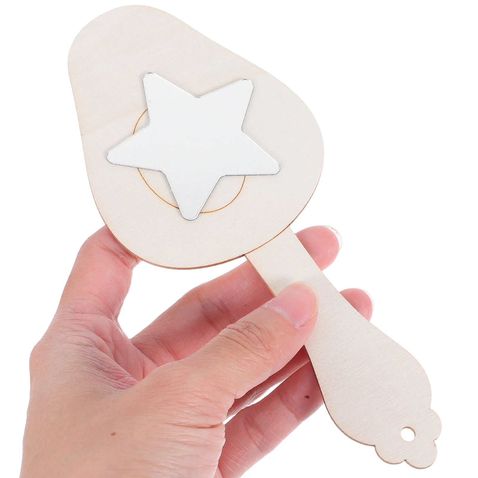 Wooden Handheld Mirror 10 Sets Mini Toy Kids Art Painting Party Favors Craft Supplies Sewing Tools Accessories 
Wooden Handheld Mirror 10 Sets Mini Toy Kids Art Painting Party Favors Craft Supplies Sewing Tools Accessories