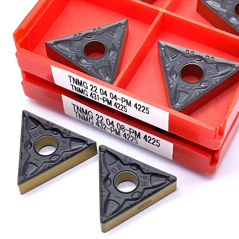 10 шт., карбидные вставки TNMG220404, Φ 4225
10 шт., карбидные вставки TNMG220404, Φ 4225