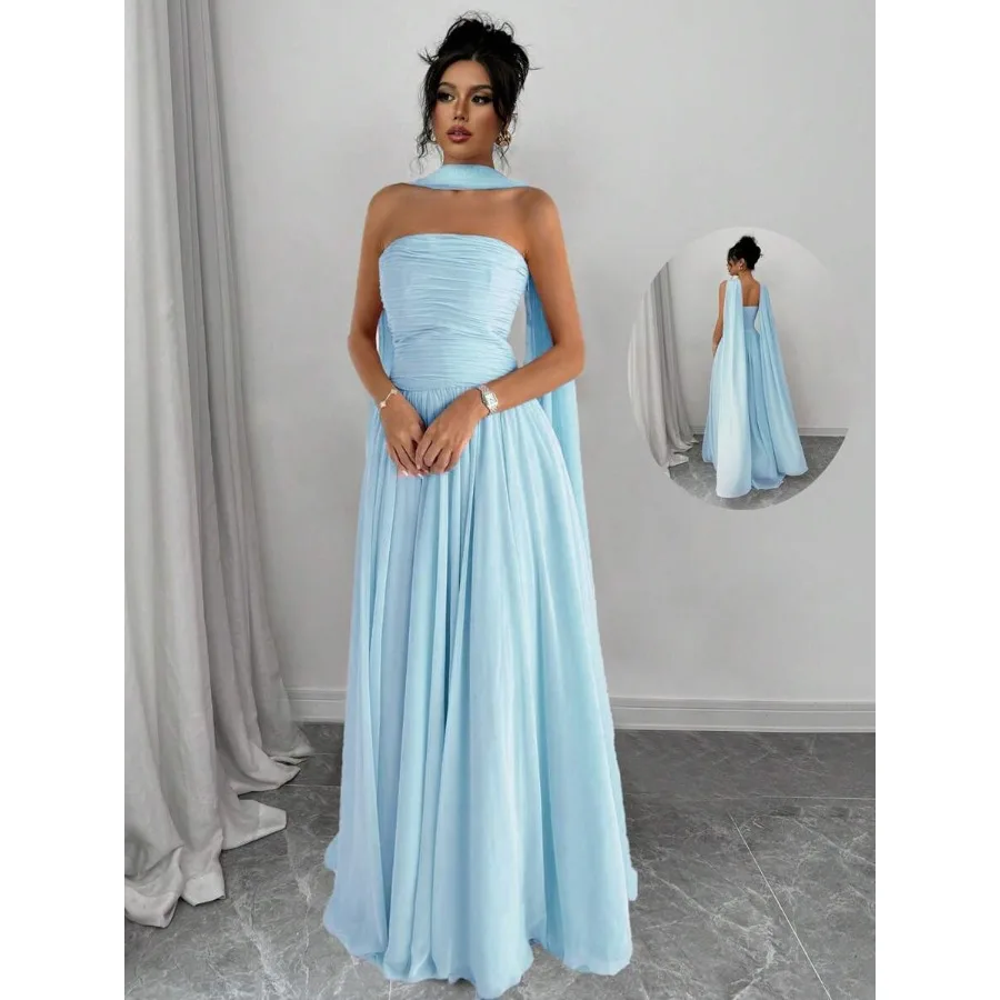 【New style】Selianne Women's Elegant Party Solid Strapless Dress
【New style】Selianne Women's Elegant Party Solid Strapless Dress