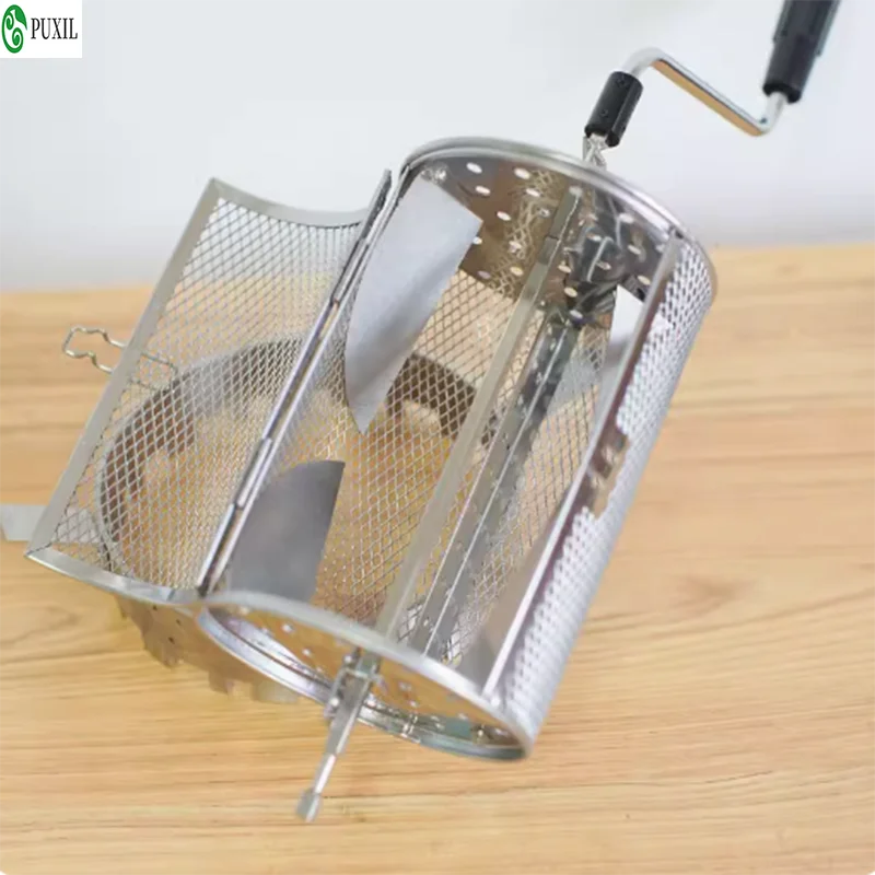 220V semi direct fired coffee roaster, hand cranked coffee roaster, hand mesh roaster, household coffee green beans, hand cranke
220V semi direct fired coffee roaster, hand cranked coffee roaster, hand mesh roaster, household coffee green beans, hand cranke