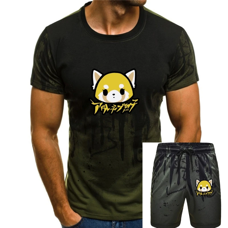 Мужские агрессивные футболки Retsuko, стильные топы с круглым вырезом и коротким рукавом, футболки из чистого хлопка, новинка, футболка
Мужские агрессивные футболки Retsuko, стильные топы с круглым вырезом и коротким рукавом, футболки из чистого хлопка, новинка, футболка