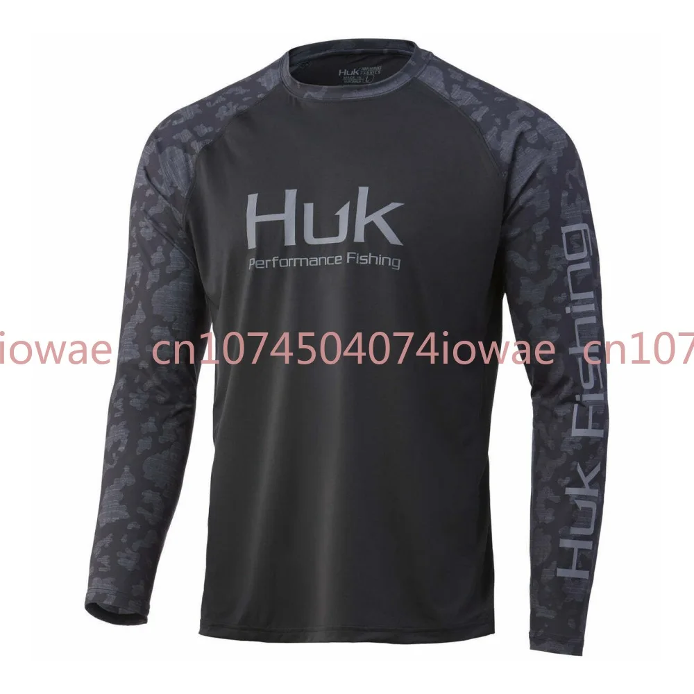 Рыболовная рубашка HUK с длинным рукавом, быстросохнущая, с защитой от солнца, для рыбалки на море, реках и с лодок в Тайване
Рыболовная рубашка HUK с длинным рукавом, быстросохнущая, с защитой от солнца, для рыбалки на море, реках и с лодок в Тайване