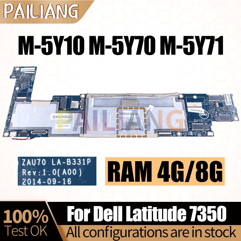 For Dell Venue 11 Pro 7350 Notebook Mainboard LA-B331P 0XR25W 0057NK 0J97J1 04D9D1 4G 8G Laptop Motherboard Full Tested
For Dell Venue 11 Pro 7350 Notebook Mainboard LA-B331P 0XR25W 0057NK 0J97J1 04D9D1 4G 8G Laptop Motherboard Full Tested