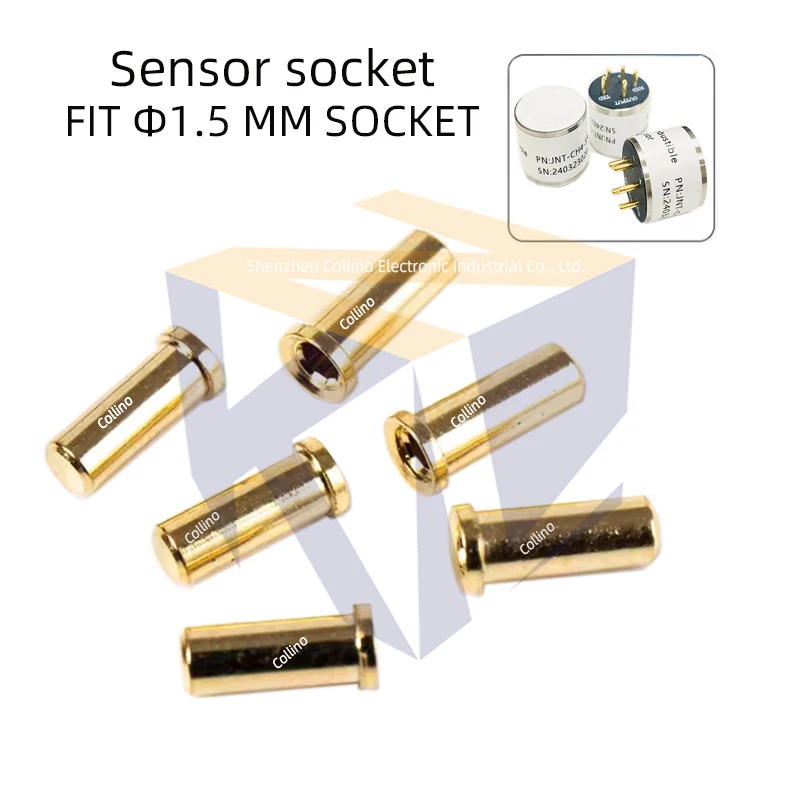 10pcs Hot-Swappable Connector Terminals Adapted to 1.5 Mm Pin Socket for 4R Gas Sensor Copper Column Shaft Sleeves
10pcs Hot-Swappable Connector Terminals Adapted to 1.5 Mm Pin Socket for 4R Gas Sensor Copper Column Shaft Sleeves