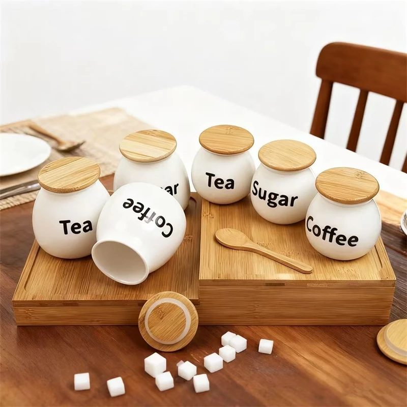 Ceramic Airtight Coffee Tea Storage Jar For Grains Kitchen Pantry Moistureproof Canister Counter Housewarming Gift For Couples
Ceramic Airtight Coffee Tea Storage Jar For Grains Kitchen Pantry Moistureproof Canister Counter Housewarming Gift For Couples