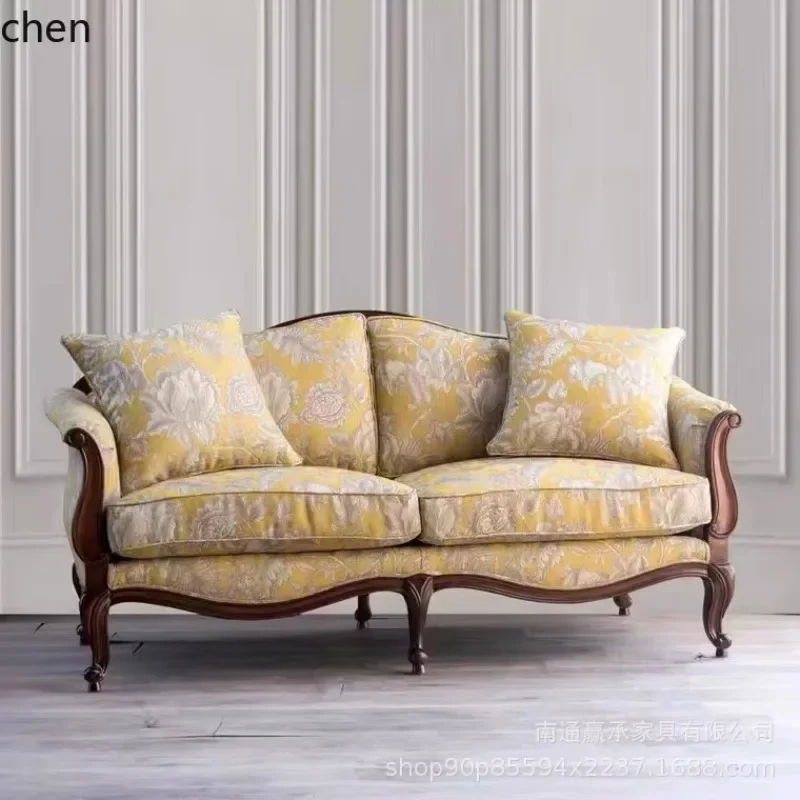 Solid Wood Sofa Set Simple Carved Villa Living Room
Solid Wood Sofa Set Simple Carved Villa Living Room
