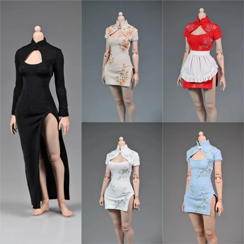 1/6 Scale New Chinese Style Printing Cheongsam Female Soldier Trend Dress Model for 12inch Action Figures Tbl AT201 Body
1/6 Scale New Chinese Style Printing Cheongsam Female Soldier Trend Dress Model for 12inch Action Figures Tbl AT201 Body