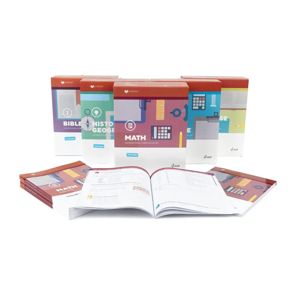 5Subject Set Grade 3 Homeschool Curriculum BibleBased Mastery Learning, Worktext with Lessons, Activities amp Tests
5Subject Set Grade 3 Homeschool Curriculum BibleBased Mastery Learning, Worktext with Lessons, Activities amp Tests