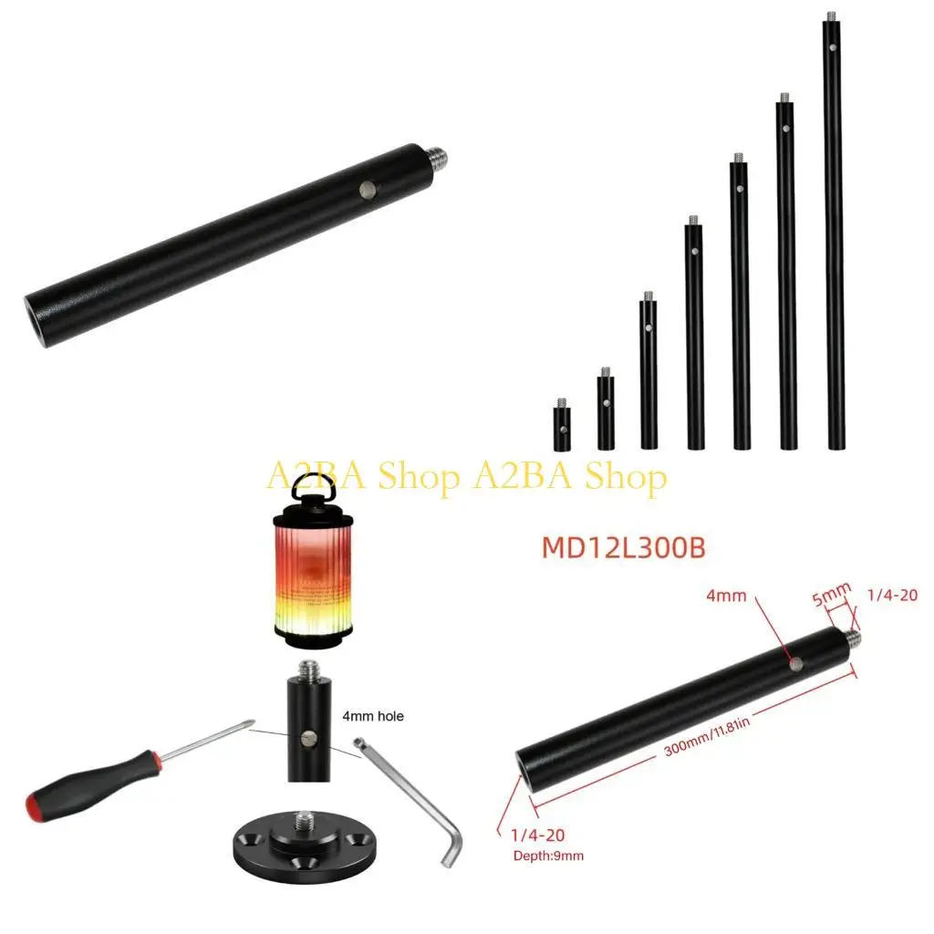 A2BA Адаптер штатива для камеры из алюминиевого сплава, удлинитель, трубка 12 мм, резьба 1/4-20
A2BA Адаптер штатива для камеры из алюминиевого сплава, удлинитель, трубка 12 мм, резьба 1/4-20