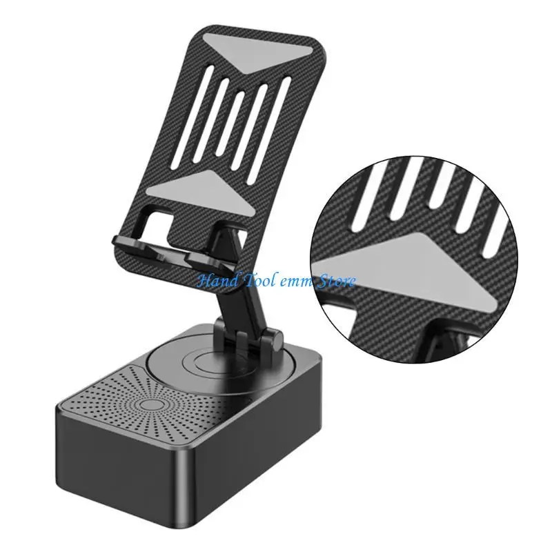 H37F Holder With Wireless Speaker Foldable Phone Holder Desktop Bracket
H37F Holder With Wireless Speaker Foldable Phone Holder Desktop Bracket