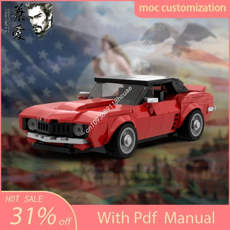 301 шт. MOC Speed Champion 1969 Chevrolets Camaro SS суперкар строительные блоки техника гоночный креативный гараж игрушки подарки
301 шт. MOC Speed Champion 1969 Chevrolets Camaro SS суперкар строительные блоки техника гоночный креативный гараж игрушки подарки