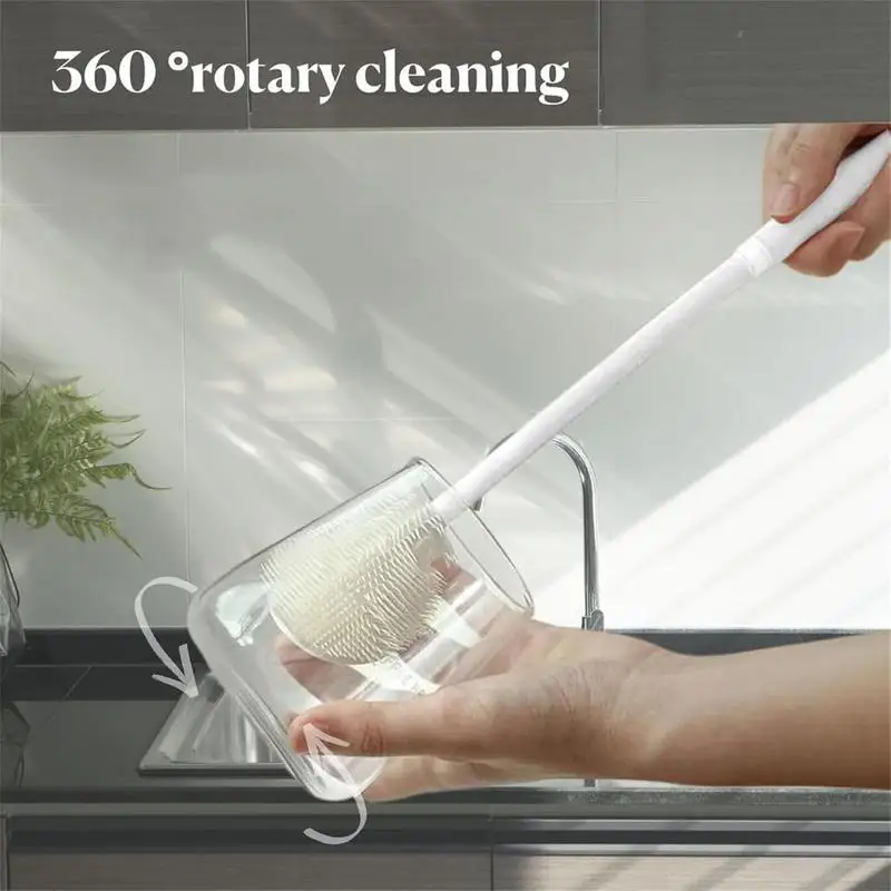 Bottle Brush Cleaner 3 Pieces Foldable Long Handled Water Bottle Brush Kitchen Supplies For Coffee Mugs Baby Feeding Humidifier
Bottle Brush Cleaner 3 Pieces Foldable Long Handled Water Bottle Brush Kitchen Supplies For Coffee Mugs Baby Feeding Humidifier