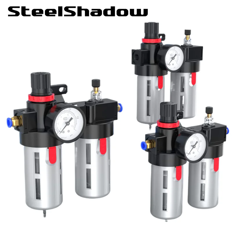 BFC-2000 3000 4000 1/4 3/8 1/2 Air Filter Pressure Regulator Valve LubricatorPneumatic Compressor Oil Water Separtor BFC2000
BFC-2000 3000 4000 1/4 3/8 1/2 Air Filter Pressure Regulator Valve LubricatorPneumatic Compressor Oil Water Separtor BFC2000