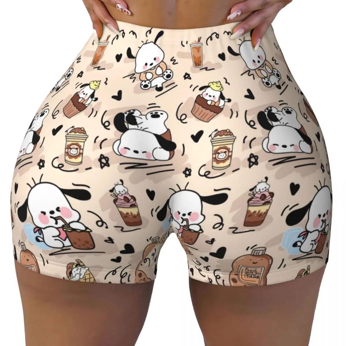 Изготовленные на заказ аниме Pochacco тренировочные волейбольные байкерские шорты для женщин, шорты для йоги в тренажерном зале
Изготовленные на заказ аниме Pochacco тренировочные волейбольные байкерские шорты для женщин, шорты для йоги в тренажерном зале