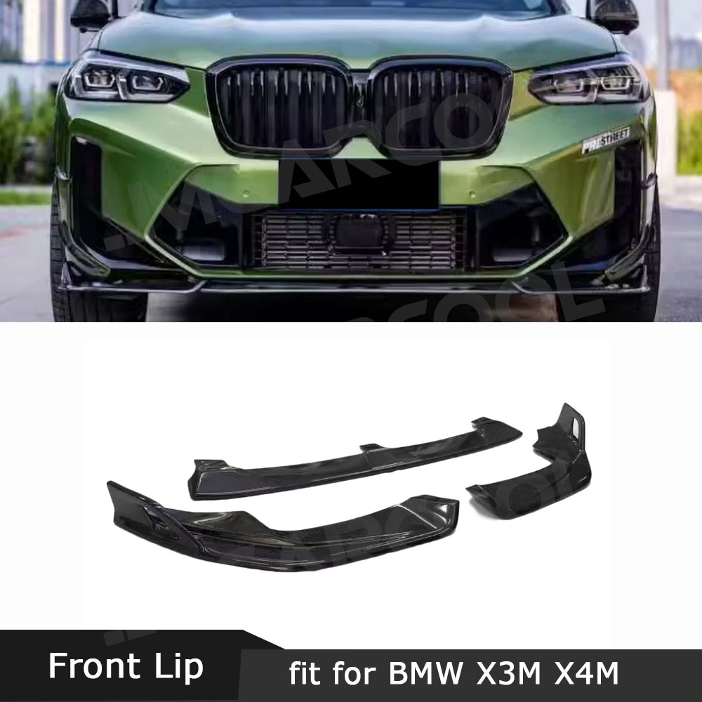 JMCARCOOL For BMW X3M X4M F97 F98 2022-2023 Forged Carbon Fiber Car Front Bumper Diverter Spoiler Diffuser Front Lip
JMCARCOOL For BMW X3M X4M F97 F98 2022-2023 Forged Carbon Fiber Car Front Bumper Diverter Spoiler Diffuser Front Lip