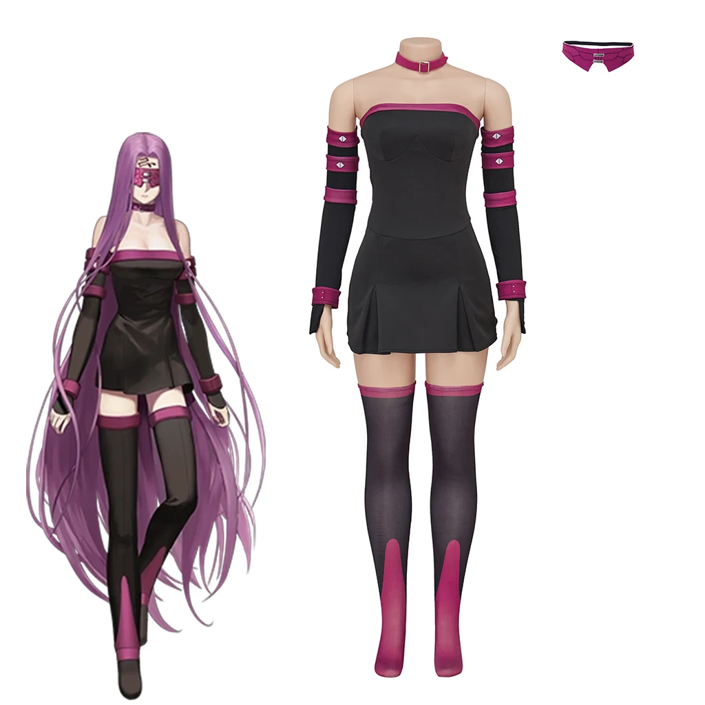 Game Rider Cosplay Costume Adult Women Sexy Black Dress Battle Uniform Suit Halloween Carnival Party Comic Con Hunter Ball Gown
Game Rider Cosplay Costume Adult Women Sexy Black Dress Battle Uniform Suit Halloween Carnival Party Comic Con Hunter Ball Gown