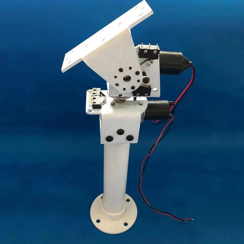 DIY DC dual-axis gimbal solar tracking monitoring robot heavy-duty high-torque all-metal X-axis Y-axis
DIY DC dual-axis gimbal solar tracking monitoring robot heavy-duty high-torque all-metal X-axis Y-axis