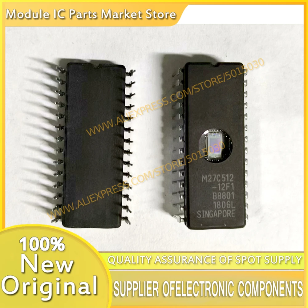 20PCS/LOT M27C512-10F1 M27C512-12F1 100% New Electrical Equipment Supplies
20PCS/LOT M27C512-10F1 M27C512-12F1 100% New Electrical Equipment Supplies