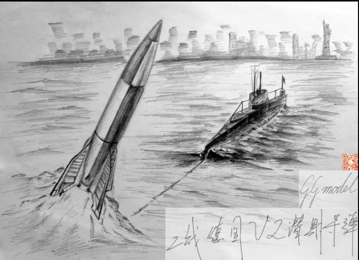 Mode World War II German V2 Submarine Launched Missile 1/144 Resin White Film Self-made Assembly Model
Mode World War II German V2 Submarine Launched Missile 1/144 Resin White Film Self-made Assembly Model
