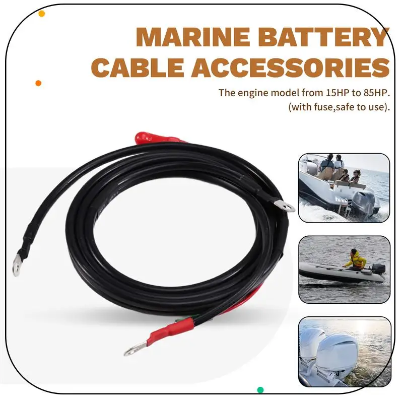 ABNF!6H0-82105-12 6H0-82105 Battery Cable For Yamaha Parsun Powertec Outboard Engine 30-85HP Boat Engine
ABNF!6H0-82105-12 6H0-82105 Battery Cable For Yamaha Parsun Powertec Outboard Engine 30-85HP Boat Engine