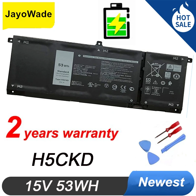 Новый аккумулятор для ноутбука H5CKD 15 в 53 Втч для Dell Inspiron 5408 5508 5509 5400 5406 7405 7500 7506 2-в-1 Dell Latitude 3410 3510 H5CKD
Новый аккумулятор для ноутбука H5CKD 15 в 53 Втч для Dell Inspiron 5408 5508 5509 5400 5406 7405 7500 7506 2-в-1 Dell Latitude 3410 3510 H5CKD
