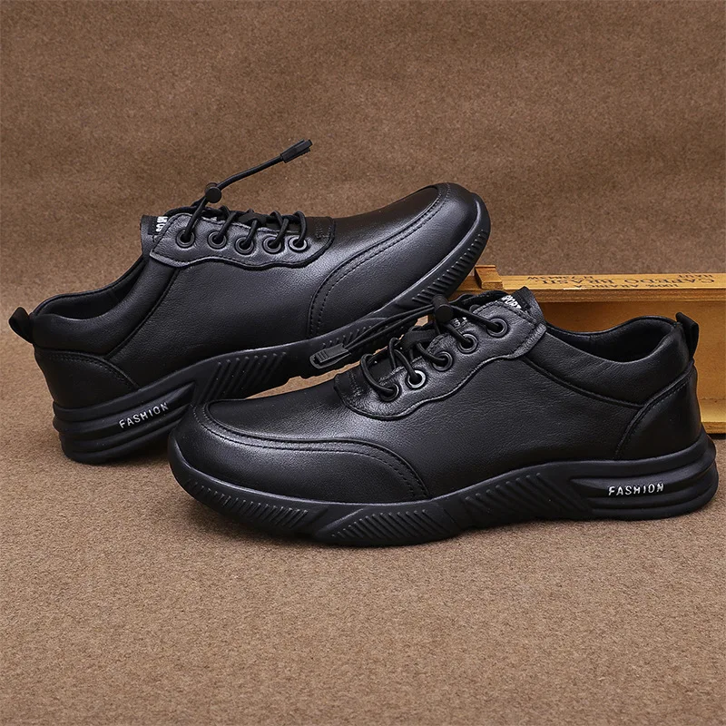 2026new Men's Leather Shoes Casual Versatile First Layer Cowhide Sneakers Soft Leather Soft Sole Running Shoes Trend Men's Shoes
2026new Men's Leather Shoes Casual Versatile First Layer Cowhide Sneakers Soft Leather Soft Sole Running Shoes Trend Men's Shoes