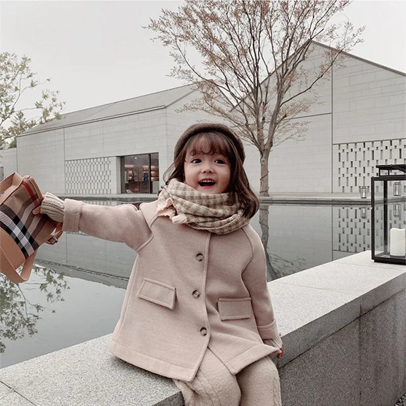 Girls Coat Jacket Cotton Outwear Overcoat 2022 Woolen Warm Thicken Plus Velvet Winter Breathable Children's Clothing
Girls Coat Jacket Cotton Outwear Overcoat 2022 Woolen Warm Thicken Plus Velvet Winter Breathable Children's Clothing