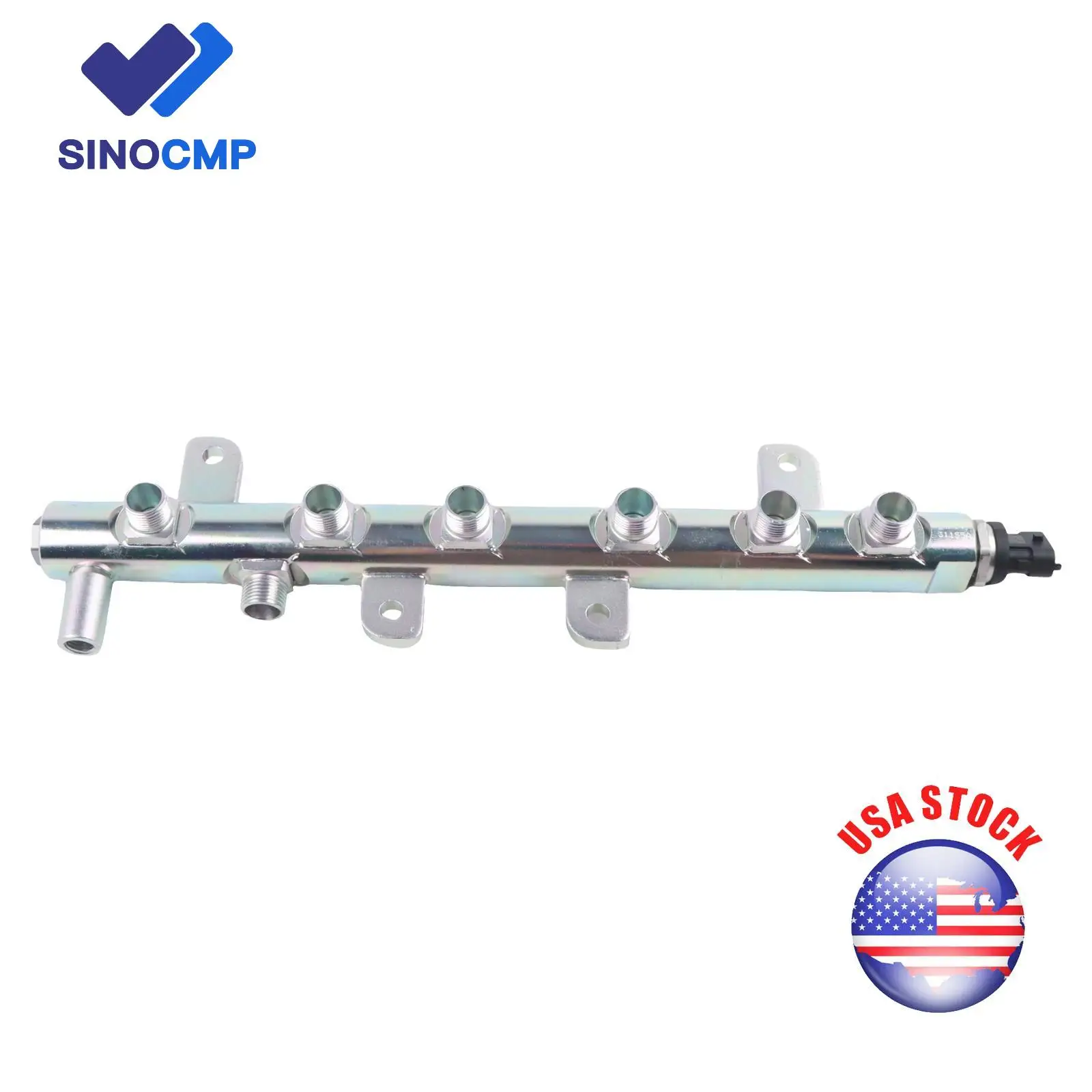 SINOCMP 0445226044 4937282 Fuel Rail with Sensors for Dodge Cummins Ram 6.7L Diesel 2007-2012 6.7L
SINOCMP 0445226044 4937282 Fuel Rail with Sensors for Dodge Cummins Ram 6.7L Diesel 2007-2012 6.7L