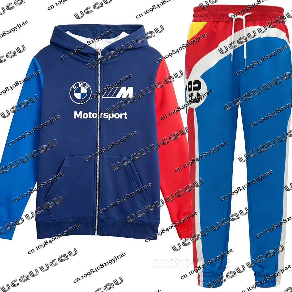 BMW New Zipper Hoodies With Pants Autumn Winter BMW Zip Up Sweatshirts Casual Trousers Motorcycle Zipper Coat For Men Women
BMW New Zipper Hoodies With Pants Autumn Winter BMW Zip Up Sweatshirts Casual Trousers Motorcycle Zipper Coat For Men Women
