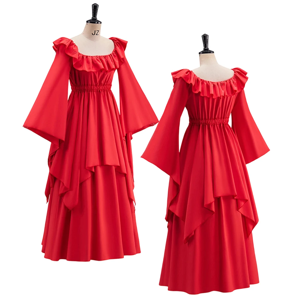 Renaissance Princess Irregular Ruffle Wedding Costume Medieval Queen Walking Dress Regency Royal Noble Tea Party Fairy Ball Gown
Renaissance Princess Irregular Ruffle Wedding Costume Medieval Queen Walking Dress Regency Royal Noble Tea Party Fairy Ball Gown