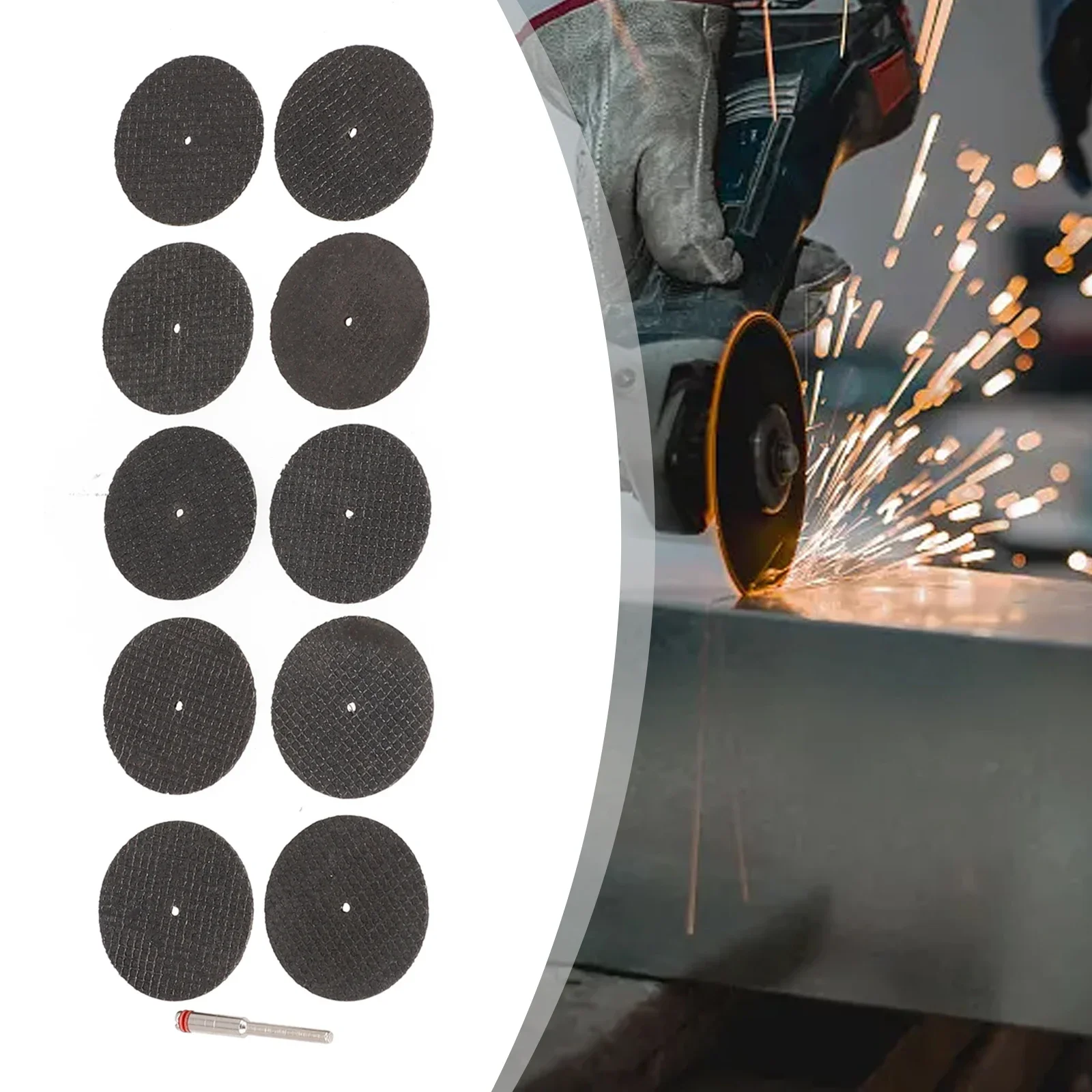 10pcs Metal Resin Cutting Disc Cutting Sheet Grinding Disc Cutting Tools Power Tool Accessories For Cutting Brick Tile And Metal
10pcs Metal Resin Cutting Disc Cutting Sheet Grinding Disc Cutting Tools Power Tool Accessories For Cutting Brick Tile And Metal