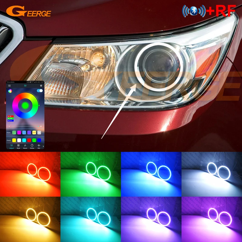 Для Buick LaCrosse 2010 2011 2012 XENON HEADLIGHT RF Remote BT App Многоцветный ультра яркий RGB светодиодный комплект Angel Eyes Halo Rings
Для Buick LaCrosse 2010 2011 2012 XENON HEADLIGHT RF Remote BT App Многоцветный ультра яркий RGB светодиодный комплект Angel Eyes Halo Rings