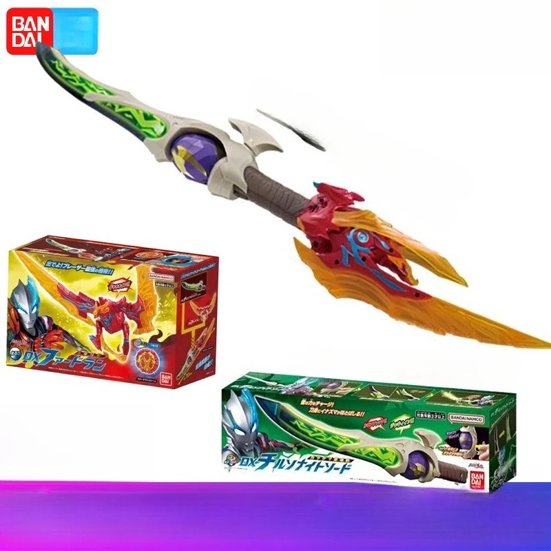 Bandai, Blaze Ultraman DX Fadolan Chain Chilso Pyroxene Sword Thunder Sword Delan Fan Toy Children's Playground
Bandai, Blaze Ultraman DX Fadolan Chain Chilso Pyroxene Sword Thunder Sword Delan Fan Toy Children's Playground